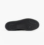 Lacoste BASESHOT EVO Mens Trainers Black bottom view, showing the textured sole and brand logo detail.