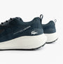 Lacoste L003 EVO Mens Performance Trainers Trainers Navy/White back view, featuring rubber/EVA sole and breathable design.