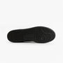 Lacoste BASESHOT EVO Mens Court Trainers Trainers Black bottom view, showcasing the rubber sole and tread design.
