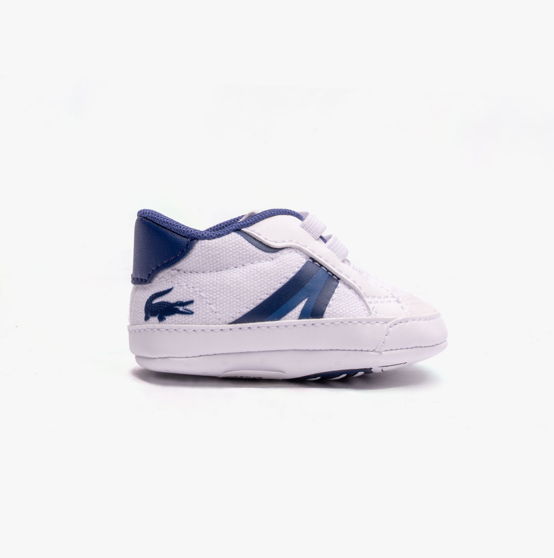 Lacoste 746CUB0001080 L004 CRIB Unisex Kids Trainers White/Blue