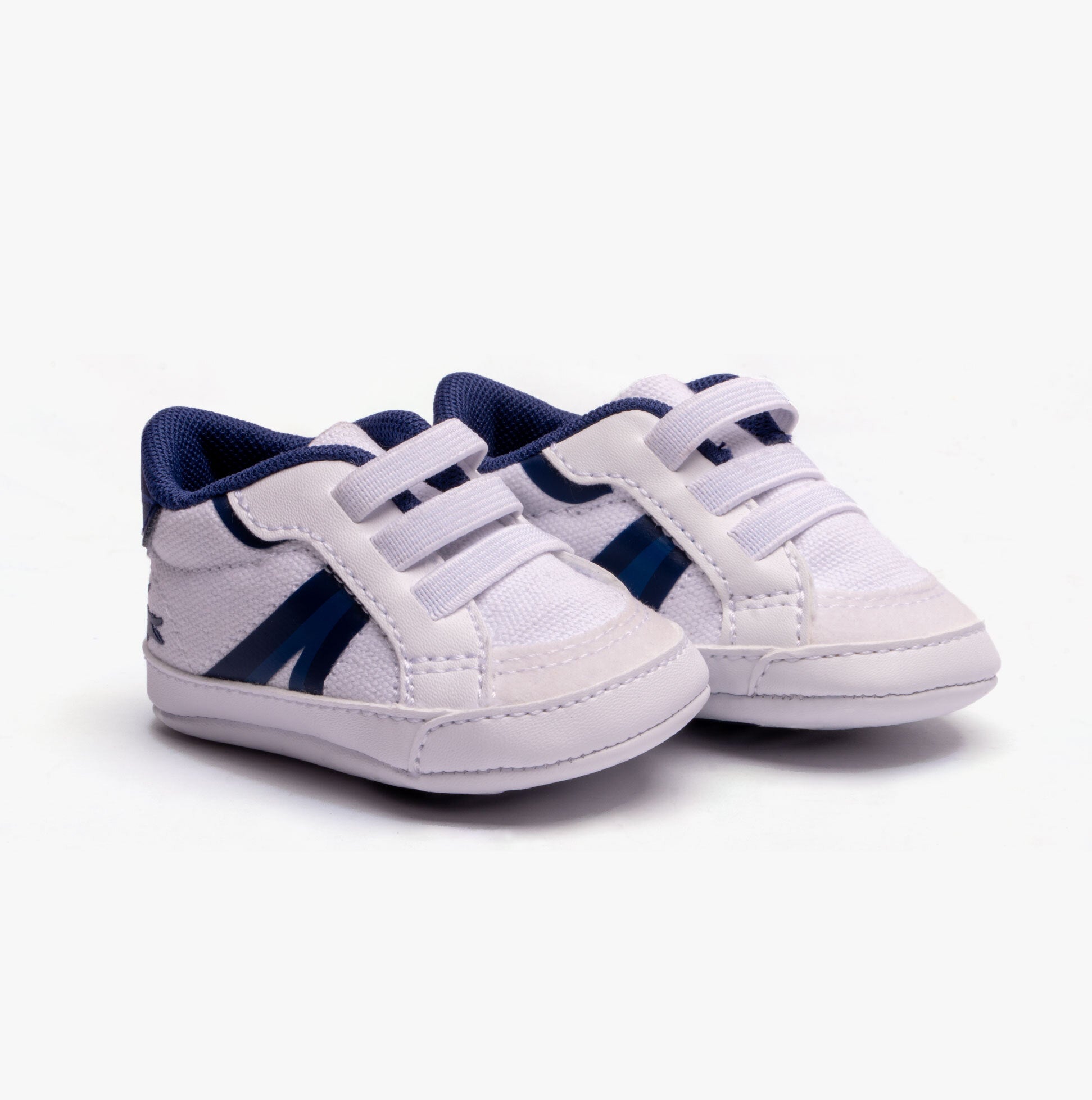 Lacoste 746CUB0001080 L004 CRIB Unisex Kids Trainers White/Blue