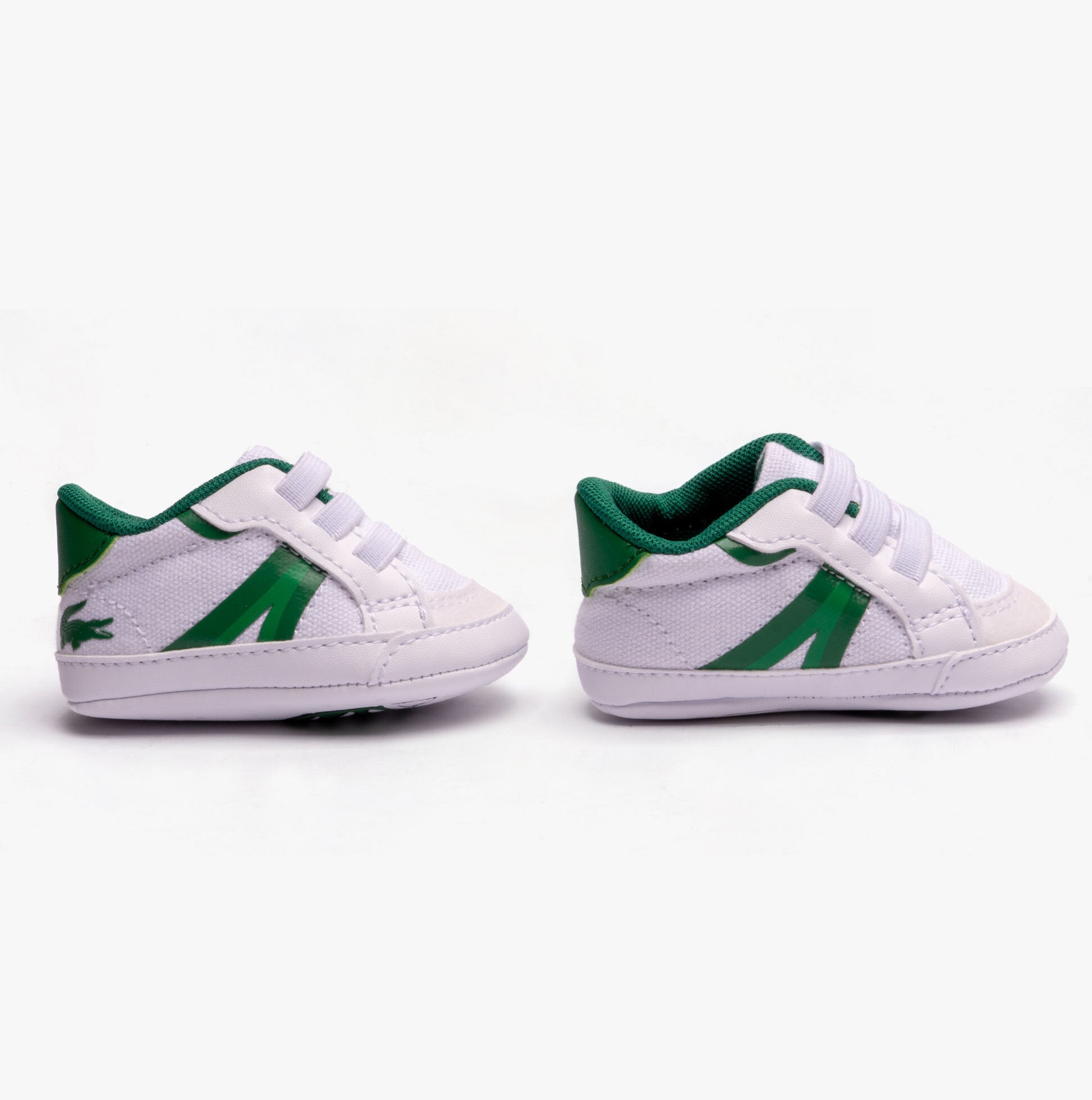 Lacoste 746CUB0001082 L004 CRIB Unisex Kids Trainers White/Green