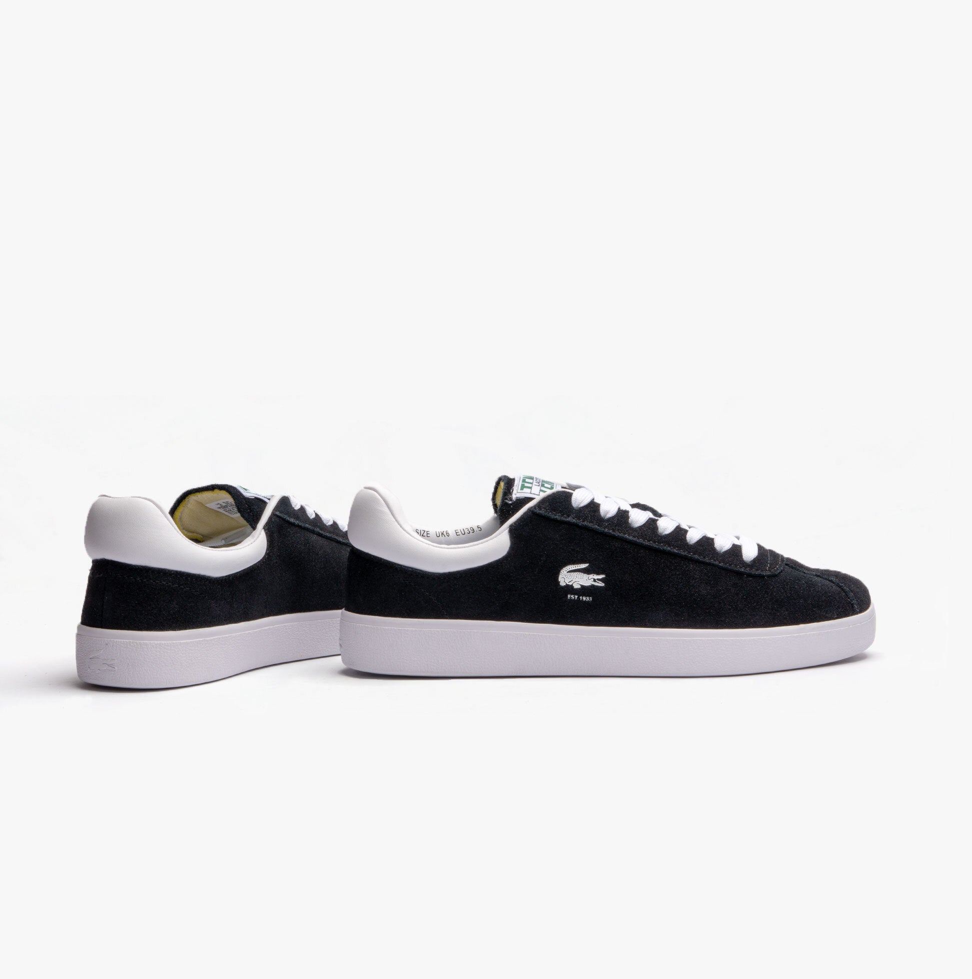 Lacoste 746SFA0055312 BASESHOT Womens Trainers Black/White