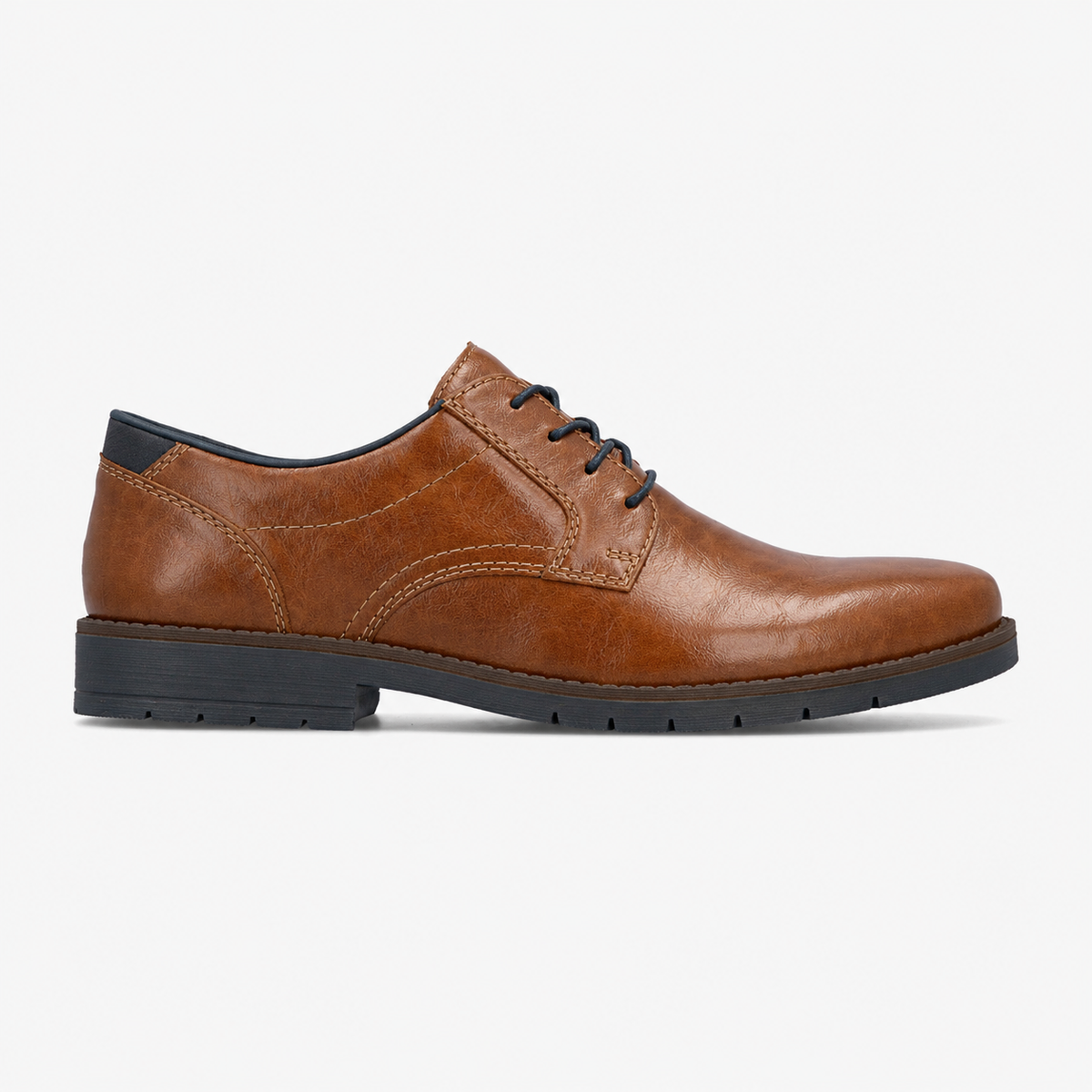 Rieker 13900 Mens Lace-Up Shoes Peanut/Lake