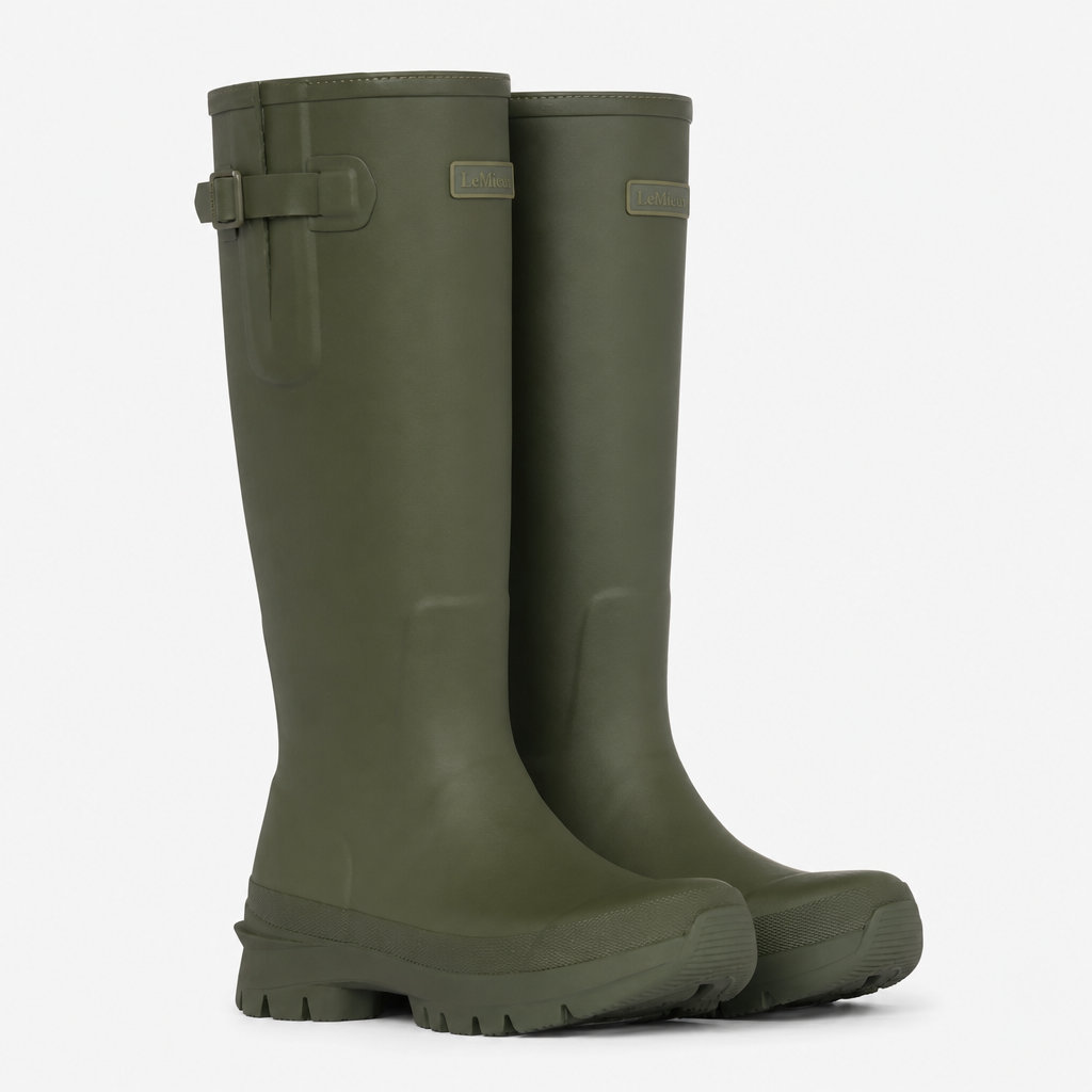 LeMieux BRAMSHAW Womens Wellingtons Olive