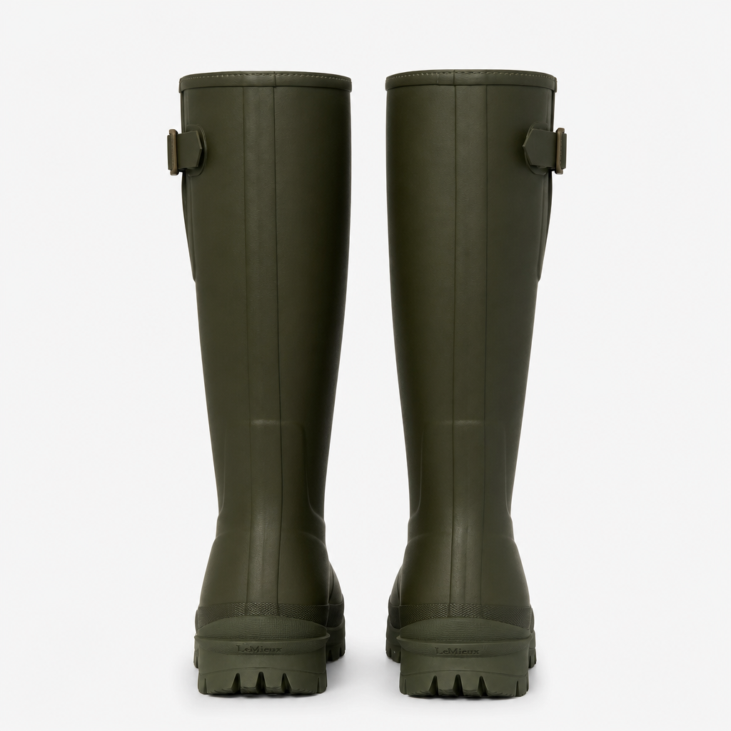 LeMieux BRAMSHAW Mens Wellingtons Olive