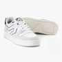 Levi's GLIDE L Womens Trainers Regular White side view showcasing leather and suede upper with rubber sole.