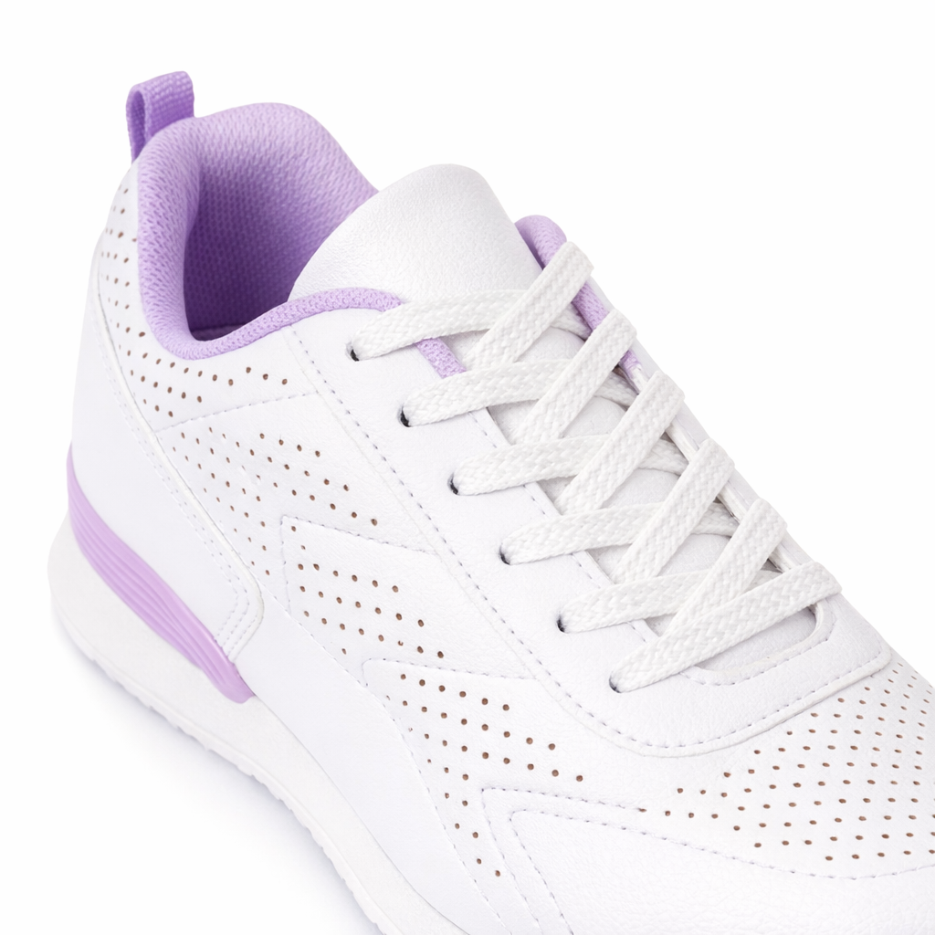 FLUKE Ladies Shoes White/Lilac