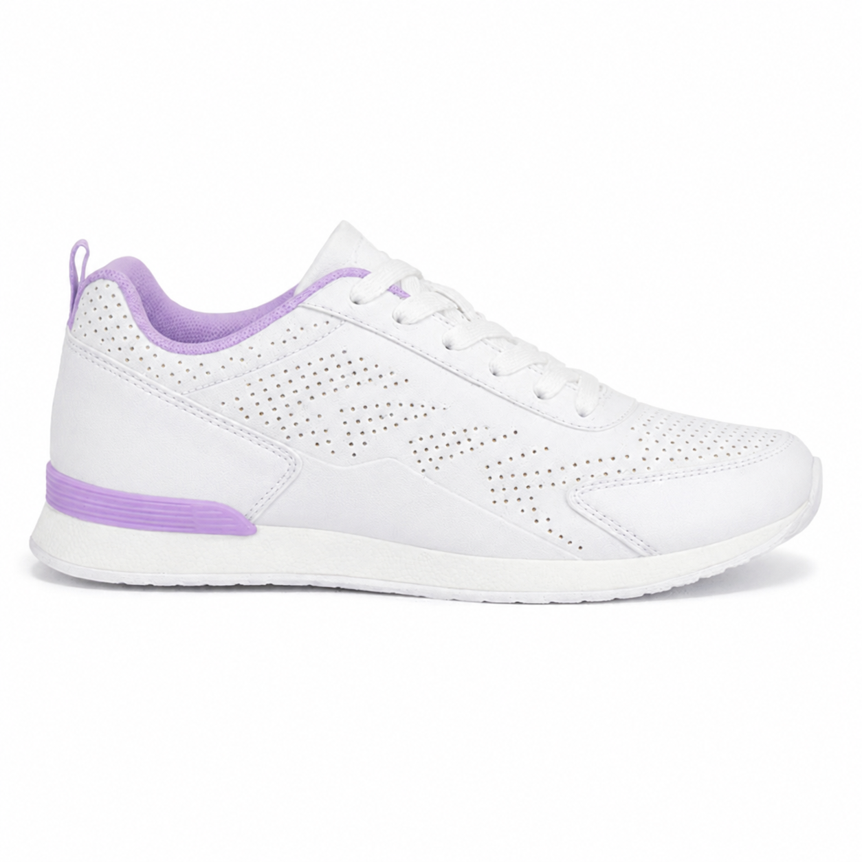 FLUKE Ladies Shoes White/Lilac