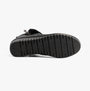 Lotus CORDELIA Womens Boots Black bottom view showcasing rubber sole details and traction patterns.