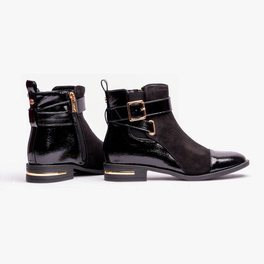 Lotus BONNIE Womens Ankle Boots Black