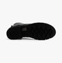 Lotus JOJO Womens Boots Black bottom view showing rubber sole with tread patterns.