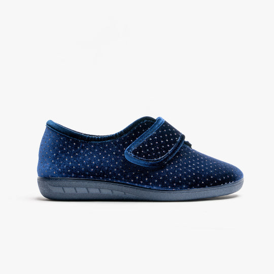 Lotus JANET Womens Slippers Navy