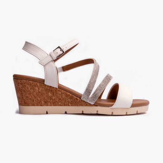 Lotus GOLDIE Womens Sandals White