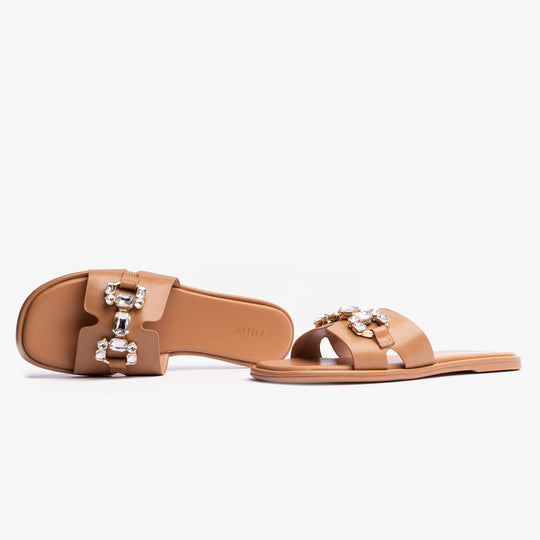 Lotus FANO Womens Sandals Tan