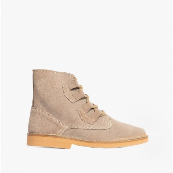 Roamers M327TS Mens Desert Boots Dk.Taupe