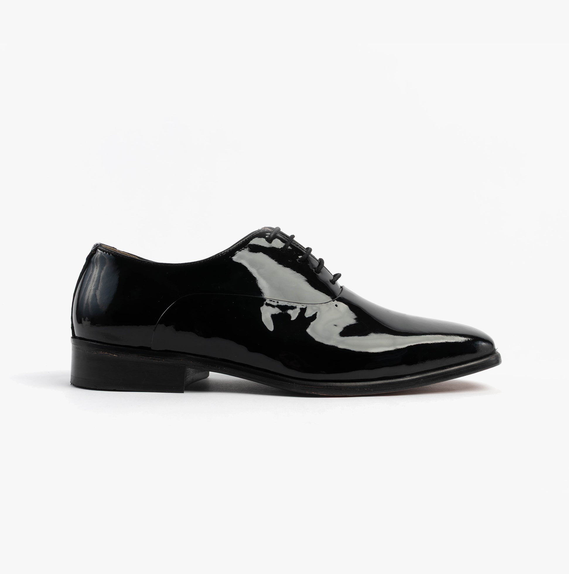Montecatini Mens Oxford Dress Shoes Black Patent