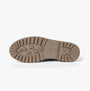 Barbour SANDSTONE Mens Derby Shoes Choco sole view showing rubber bottom with traction pattern.
