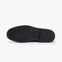 Barbour MAXWELL Mens Chukka Boots Black bottom view showing rubber sole and traction design.
