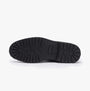 Barbour PATTON Mens Chelsea Boots Black sole view, showcasing rubber sole with tread details.