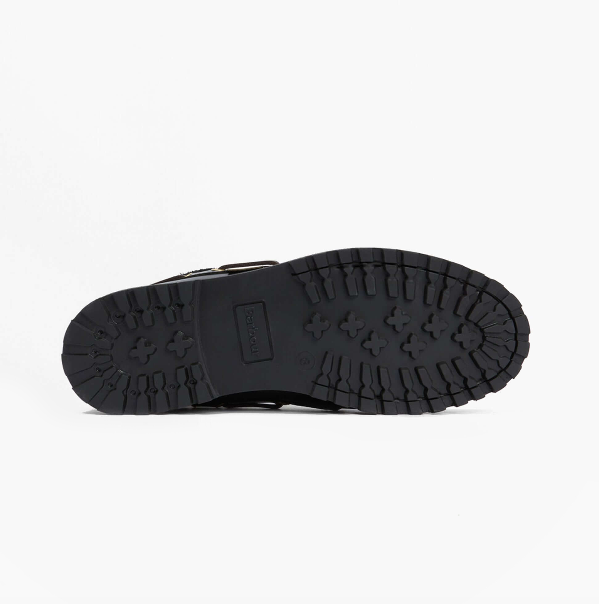 Barbour TILLER Mens Moccasin Boots Black