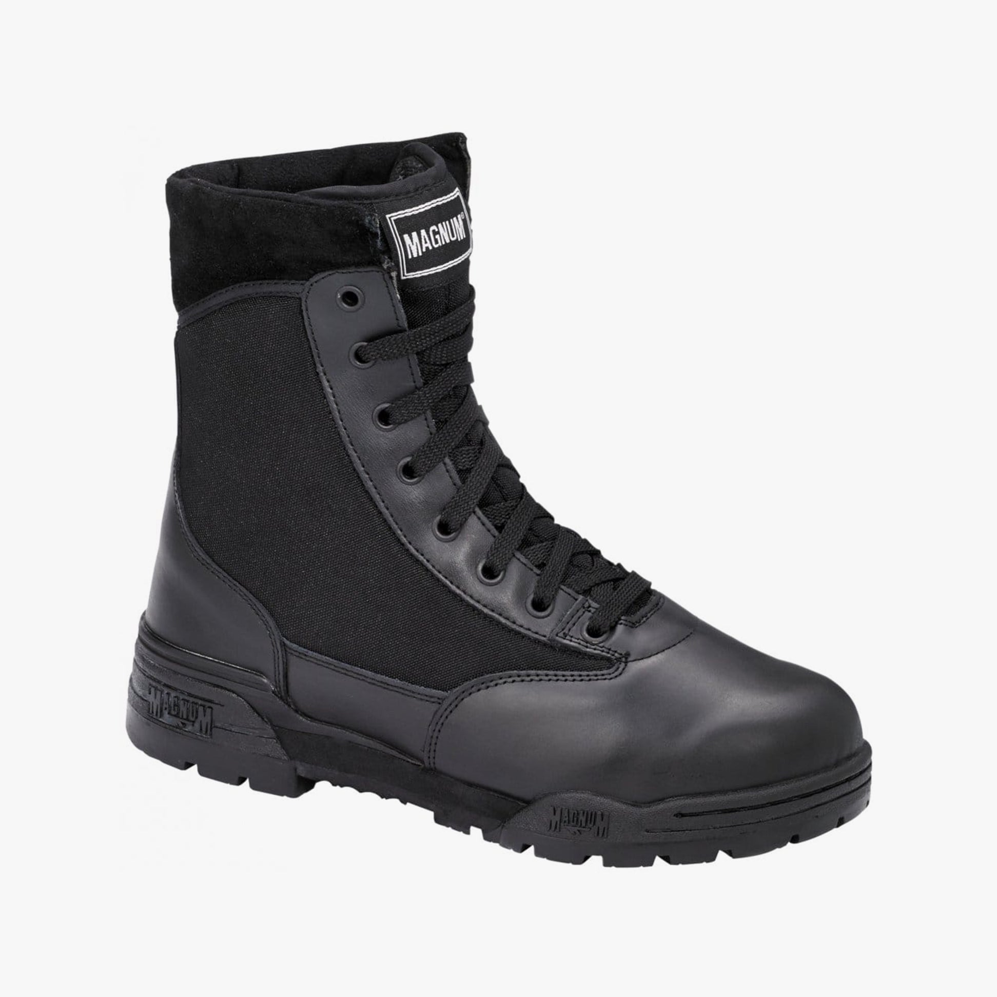 Magnum PANTHER 8.0 SZ Unisex Non-Safety Side Zip Combat Boots Black