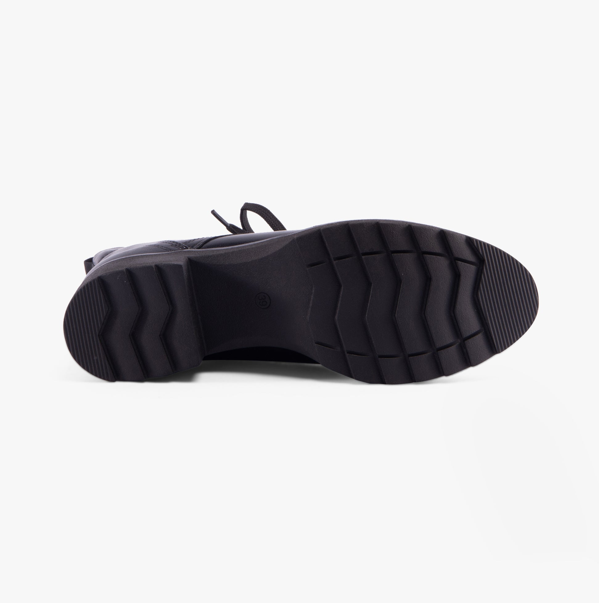 Marco Tozzi 25262-41-001 Womens Boots Black bottom view showing rubber sole details.