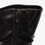Marco Tozzi 25316-41-234 Womens Boots Anthracite Com detail view of zip closure and faux leather upper.