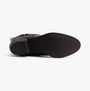 Marco Tozzi 25316-41-890 Womens Boots Navy Comb bottom view showing rubber sole and texture details.
