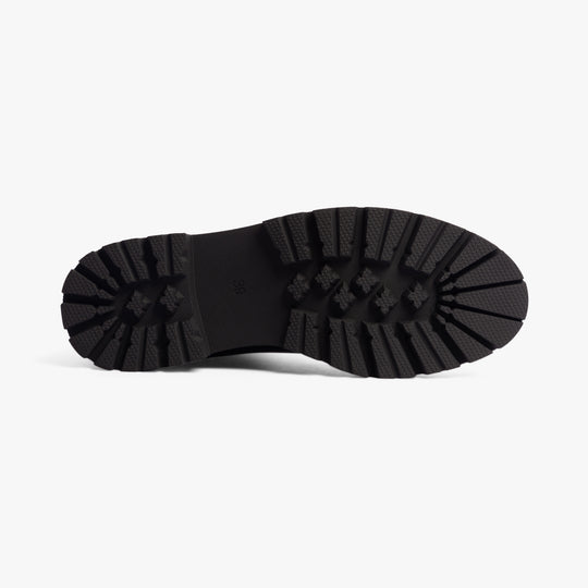 Marco Tozzi 25416-43-001 Womens Boots Black bottom view showing durable rubber sole and traction design.