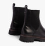 Marco Tozzi 25416-43-001 Womens Boots Black side view showing ankle height and pull-on design.