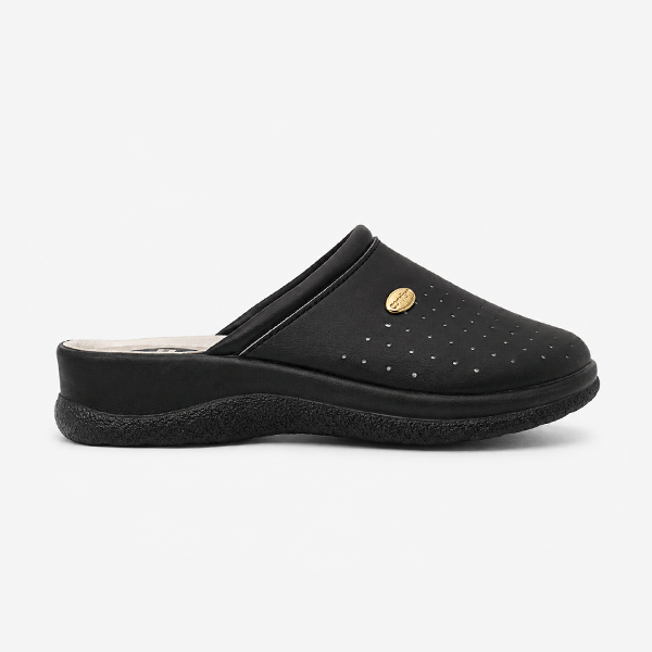 Medi Mules MARY Womens Clogs Black
