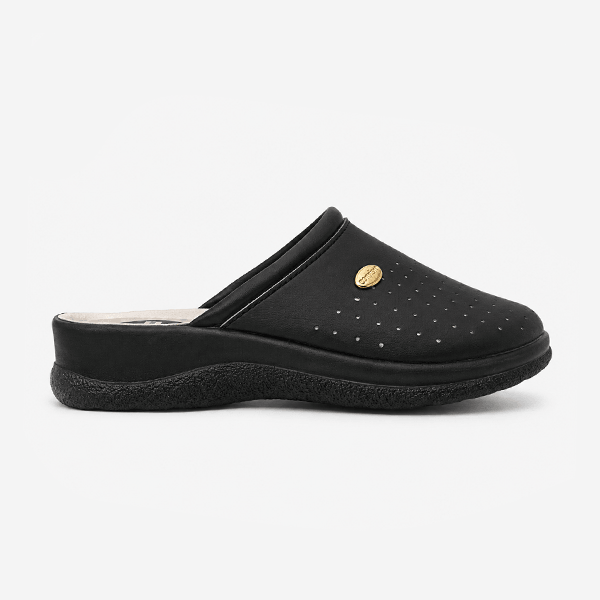 Medi Mules MARY Womens Clogs Black