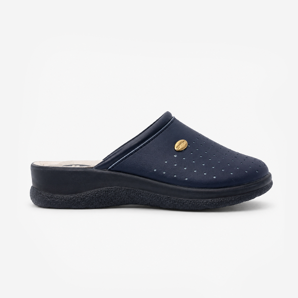 Medi Mules MARY Womens Clogs Navy