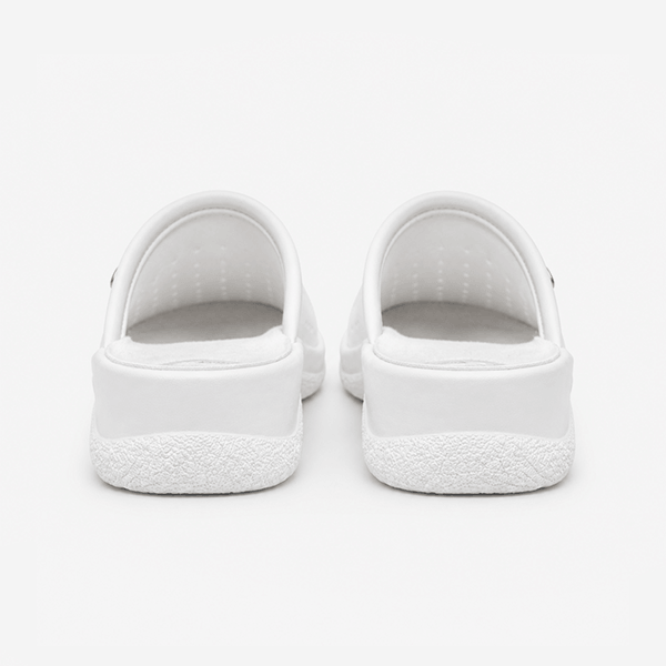 Medi Mules MARY Womens Clogs White