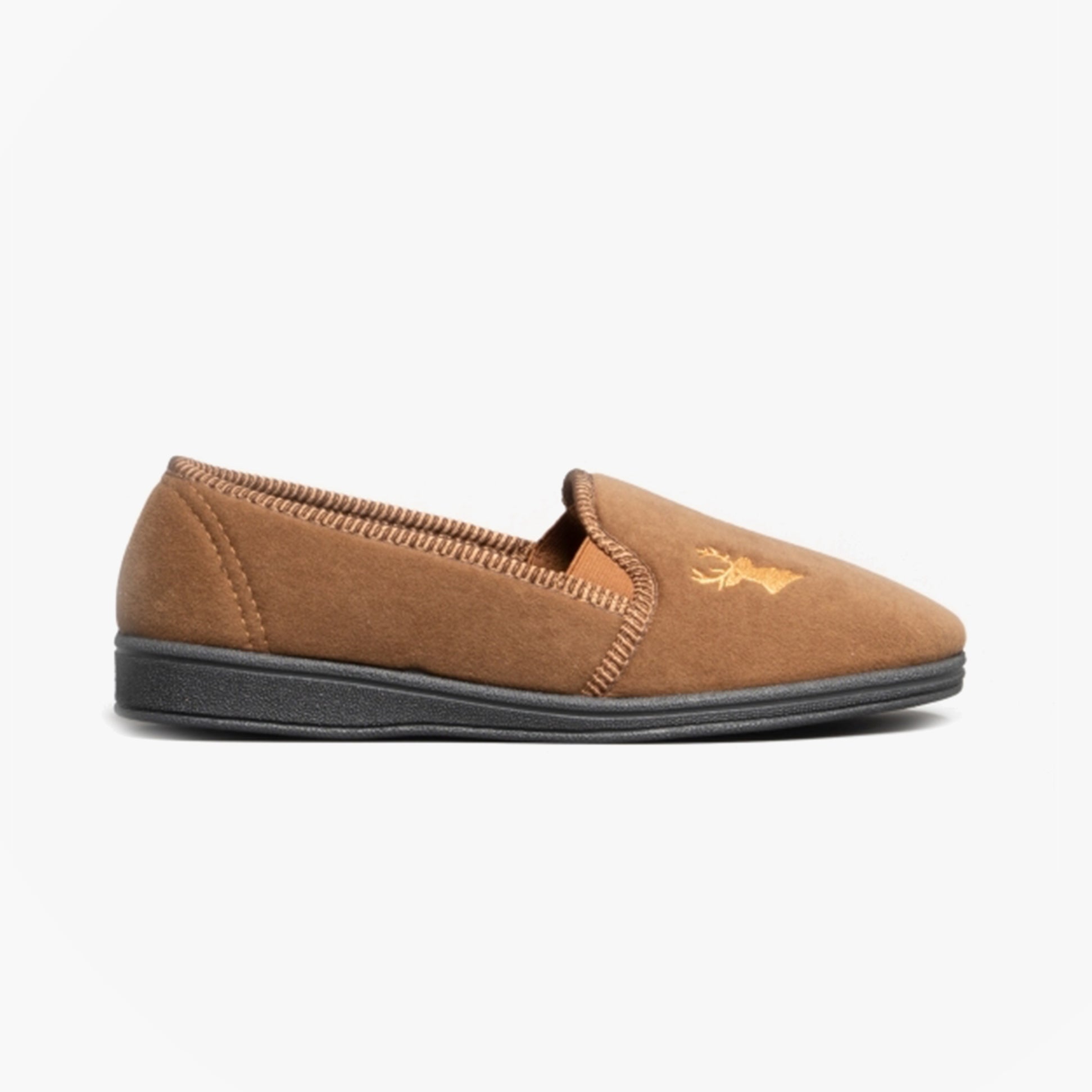 Mirak STAG Mens Slippers Tan