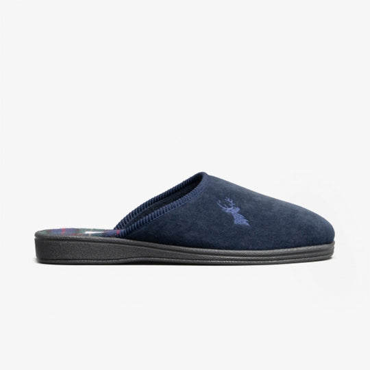 Mirak BUCK Mens Mule Slippers Navy