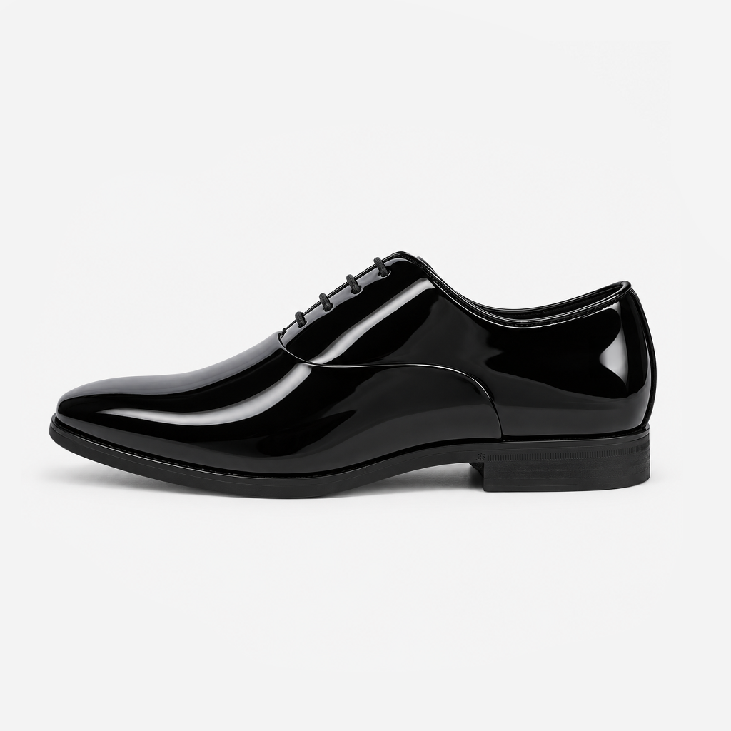 Mister Carlo THEO Mens Oxford Shoes Black Patent