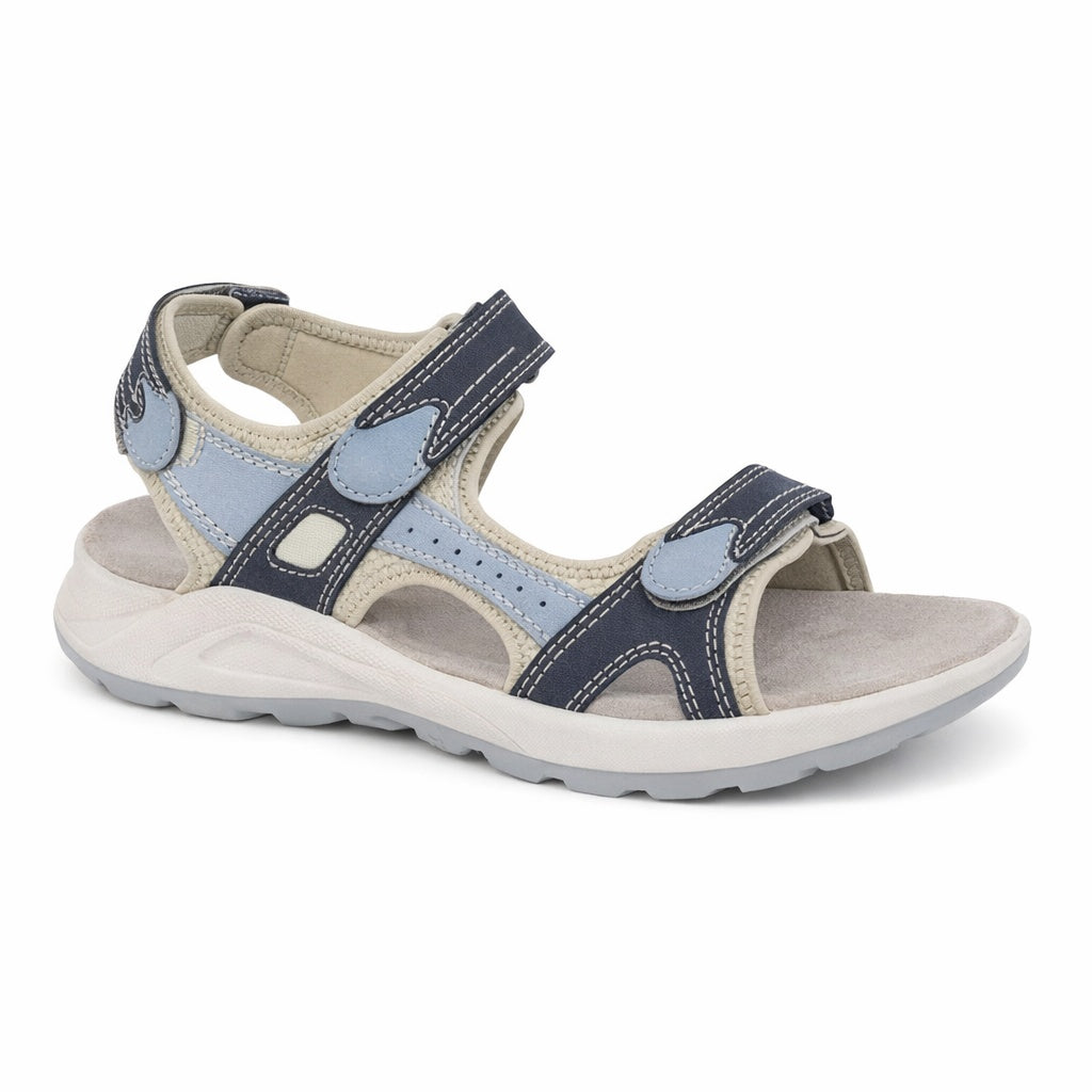 Mod Comfys L813 Womens Hiking & Trail Sandals Blue/Navy