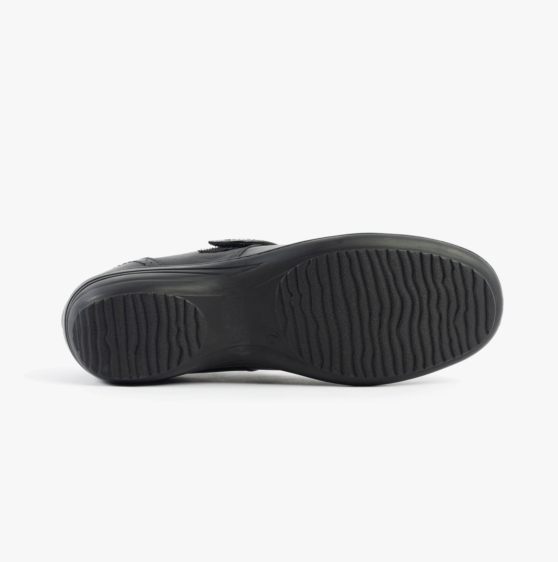 Mod Comfys SHEEN Womens Leather Mary Jane Shoes Black