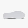 Mod Comfys L988G 5-Eye Lace Womens Leather Shoes White sole view showing durable rubber design.