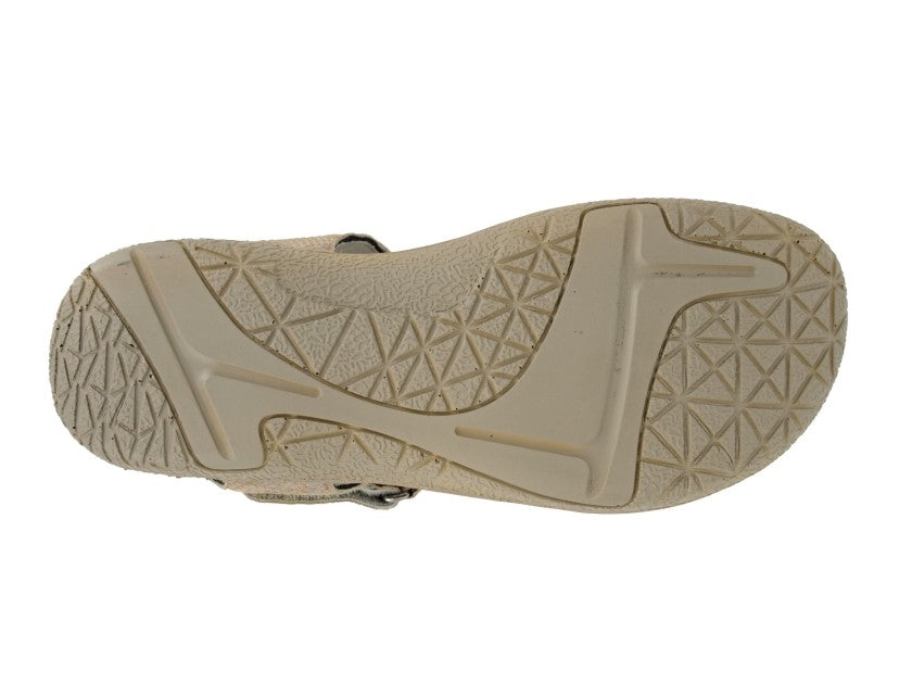 Mod Comfys GISELLE Womens Ankle Strap Sandals Beige