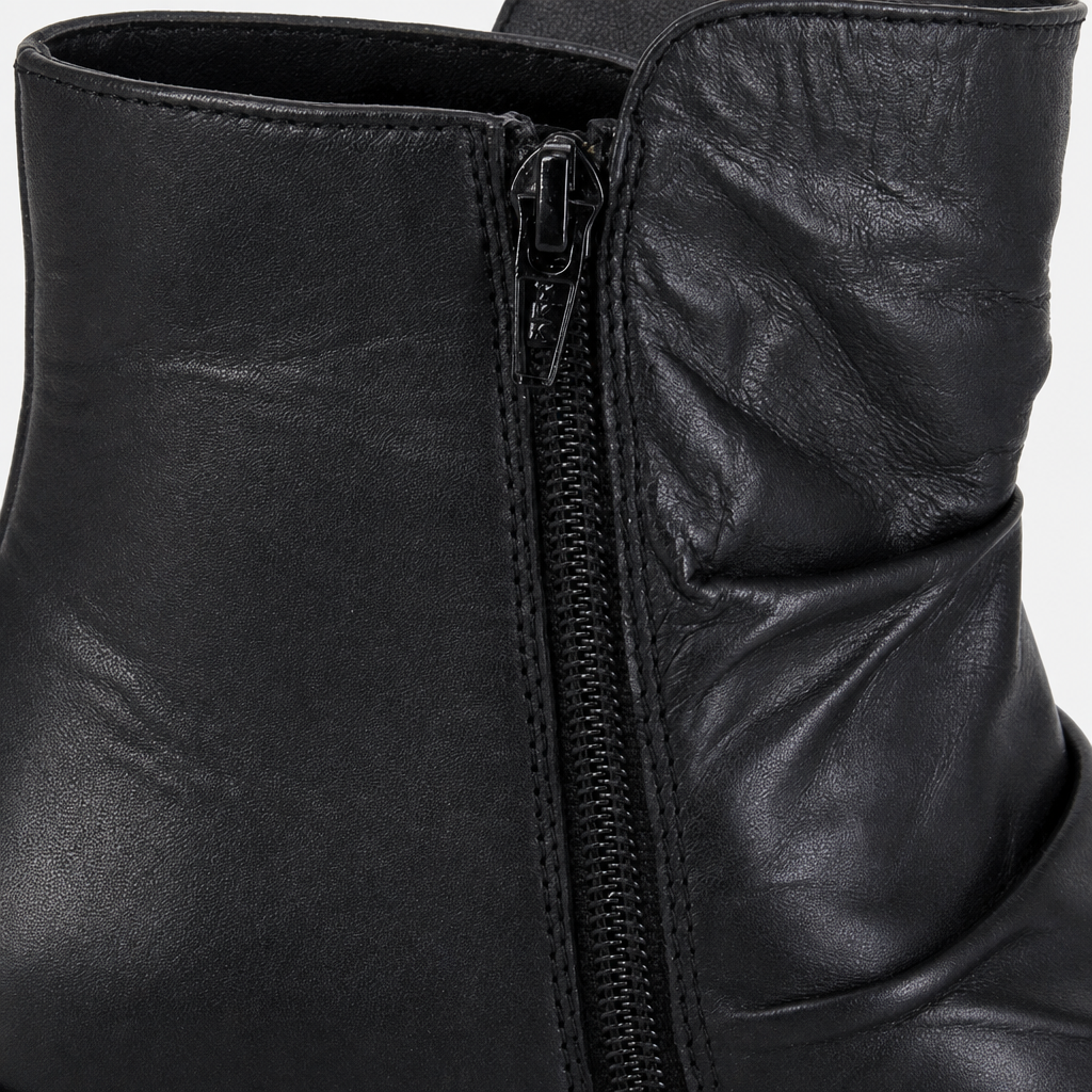 Mod Comfys JOSIE Womens Ankle Boots Black