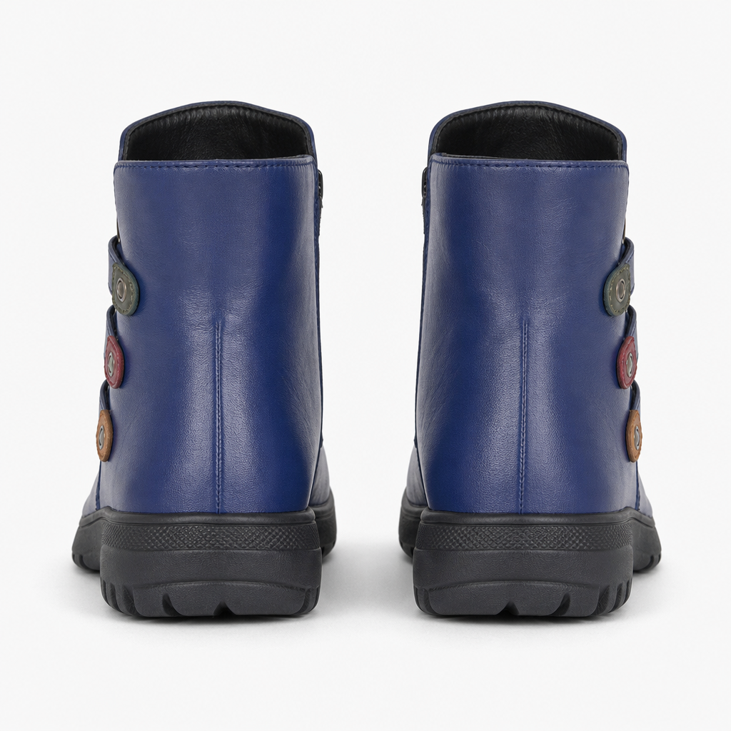 Mod Comfys JOSIE Womens Ankle Boots Navy
