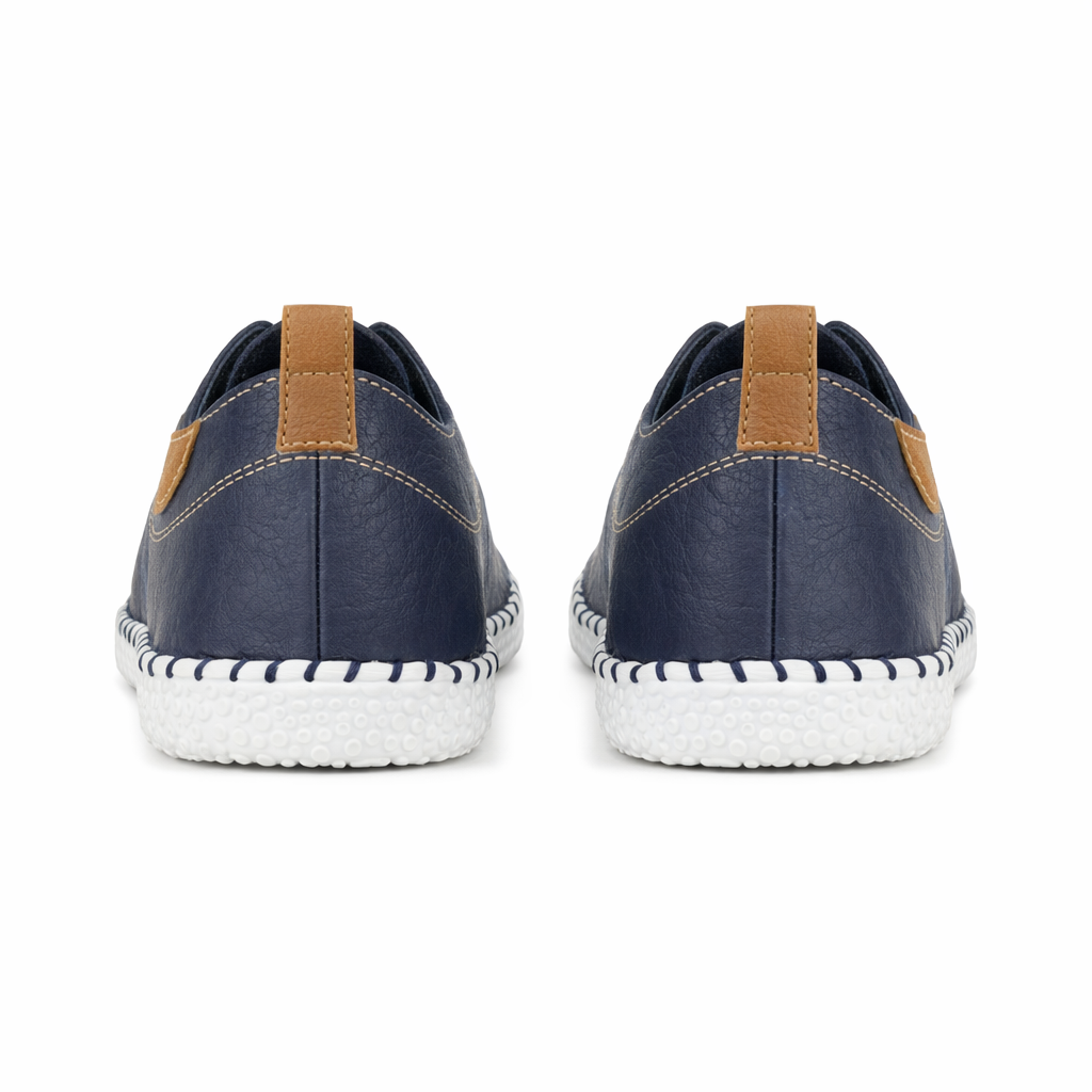 Mod Comfys GWEN Womens Casual Shoes Navy Blue