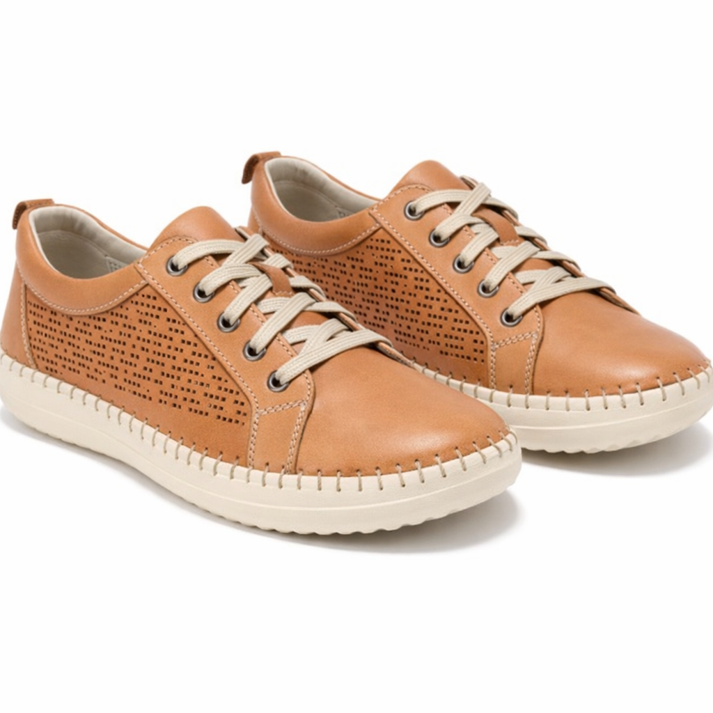 Mod Comfys SIENNA Womens Casual Shoes Tan
