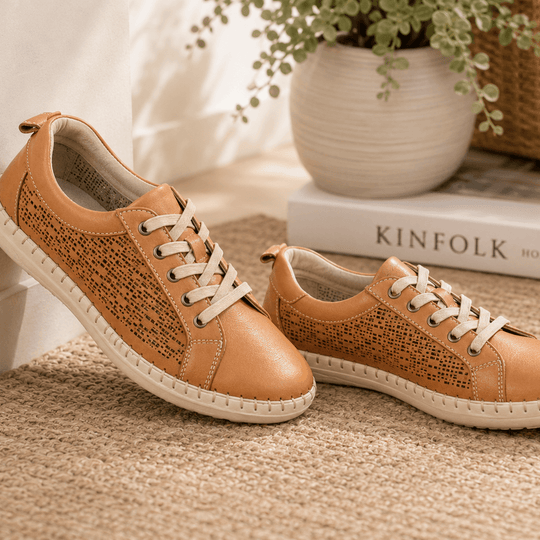 Mod Comfys SIENNA Womens Casual Shoes Tan