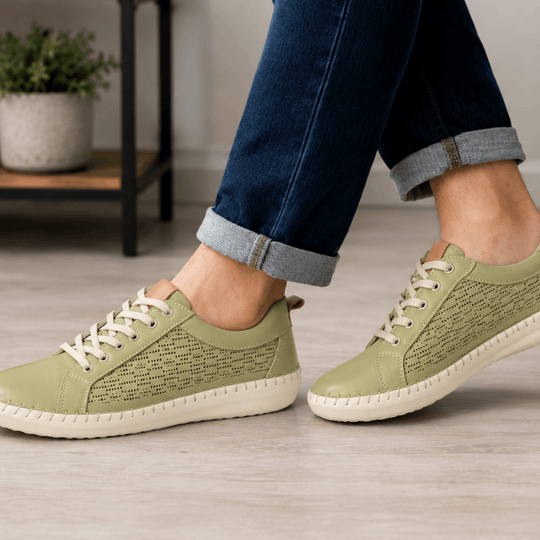 Mod Comfys SIENNA Womens Casual Shoes Avocado
