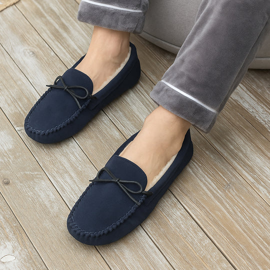 Mokkers JAKE Mens Slippers Navy