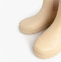 Mud Dogs BROOKE Womens Ankle Neoprene Wellies Mushroom side view of boot showing detail and color.